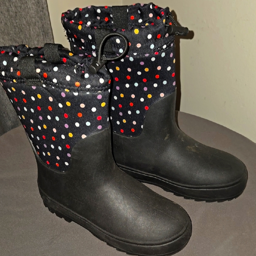 Colorful Polka Dot Rain Boots
